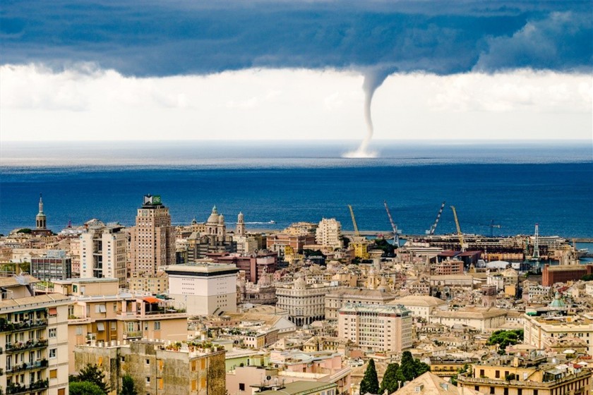 Water Sprout Genoa Italy